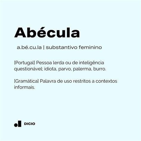 Abécula: O que é, significado, definição.